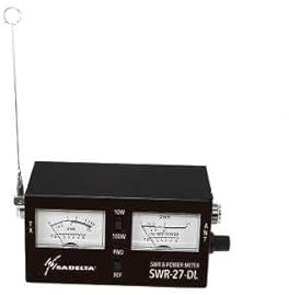 Sadelta SWR-27DL Medidor Roe y watímetro para CB, con 2 Instrumentos… (SWR27DL)