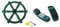 Perfeclan Kinder Spielplatz Ausrüstung Zubehör Outdoor Playset Piraten Teleskop Sicherheit Griffe Schaukel Anhänge für Hinterhof Klettergerüst, #E