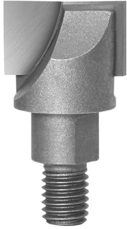 Rainorning 10mm Gewinde Fräskopf Aus Wolframstahl Legierung für Türöffner Aus Massivholz CNC Fräser für Die Bodenreinigung Holzbearbeitungsfräser (φ25mm)