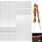 Coffee Life Plus 30PCS Brochettes pour Barbecue,40CM Brochettes en Acier Inoxydable,Brochettes en métal Plat,Brochettes RéUtilisables en Acier Inoxydable (B)