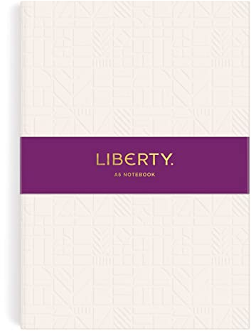 Liberty Cream Tudor A5 Embossed Journal