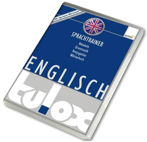 tulox Sprachtrainer Englisch - Vokabeltrainer, Konjugations- und Grammatiktrainer mit großem vertontem E-Großwörterbuch