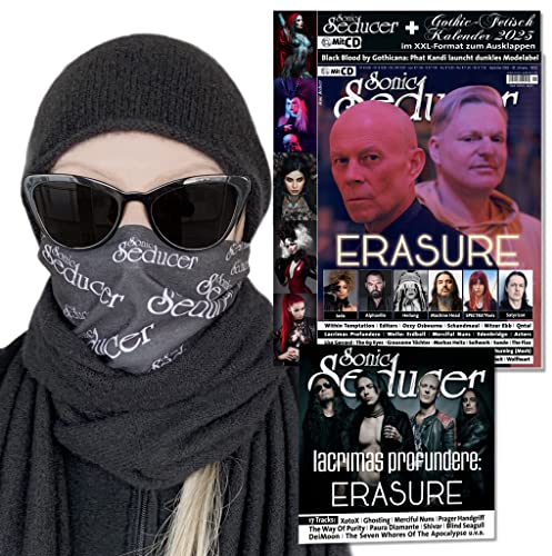 Sonic Seducer 09/2022 + Mund-Nasen-Abdeckung + Gothic-Fetisch-Kalender 2023: Erasure + Alphaville + Lacrimas Profundere + Schandmaul + The 69 Eyes + ... Eyes + SPECTRA*Paris + Heilung + 17 Track CD