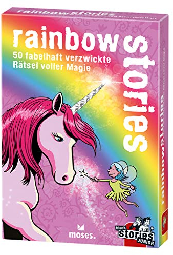 Black Stories Junior - Rainbow Stories: 50 fabelhaft verzwickte Rätsel voller Magie