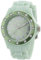 Oozoo Damen-Armbanduhr Analog Silikon C4359 Pastel Jade Strass