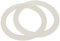 Ibili - Lot De 2 Joints en Caoutchouc pour Cafetière Bahia 3 Tasses, Blanc