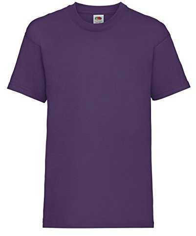 Fruit of the Loom boys' t-shirt., Boys', 61-033-0, Purple, 152 cm