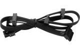 Corsair CP-8920116 câble SATA Noir - Câbles SATA (SATA I, Male connector/Male connector, Noir)