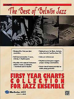 Verlag Alfred Music Publishing GmbH First Year Charts Collection for Jazz Ensemble - arrangiert für Querflöte [Noten/Sheetmusic]