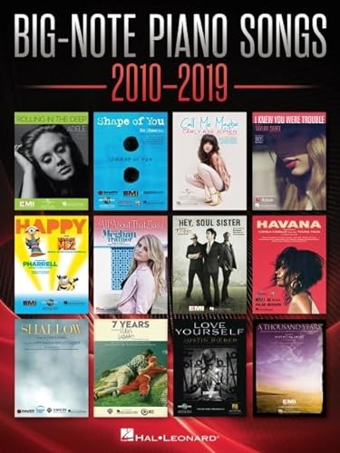 Big-Note Piano Songs 2010-2019