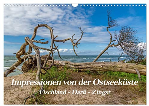Impressionen von der Ostsee Fischland-Darß-Zingst (Wandkalender 2026 DIN A3 quer), CALVENDO Monatskalender: Eine der abwechslungsreichsten Küstenlandschaften an der Ostsee (CALVENDO Natur)