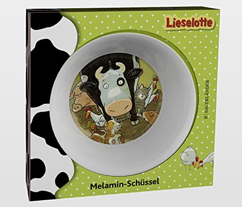 Lieselotte Melaminschüssel (Geschenkartikel von Kuh Lieselotte)