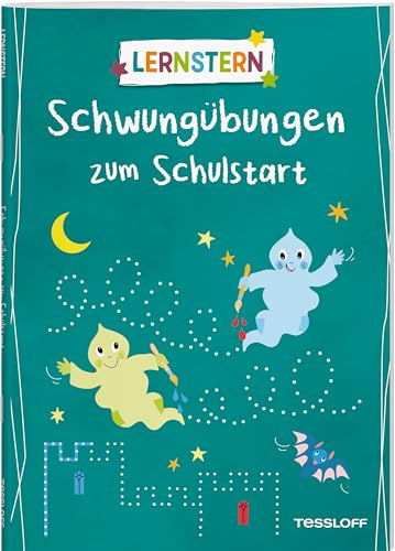 LERNSTERN. Schwungübungen zum Schulstart | Feinmotorik | Auge-Hand-Koordination | Stifthaltung | Für Kinder ab 6 Jahren: Spielerische Vorbereitung auf das Schreiben