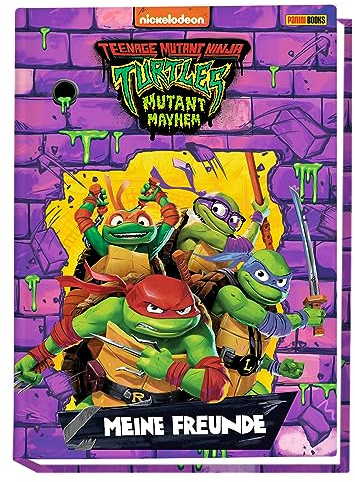 Teenage Mutant Ninja Turtles: Mutant Mayhem - Meine Freunde: Freundebuch