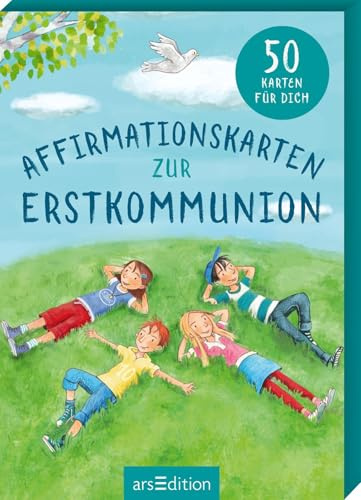 Affirmationskarten zur Erstkommunion: 50 Karten für dich | Erstkommunionsgeschenk für Mädchen und Jungen | Bestärkende Worte und Botschaften rund um christliche Werte und den Glauben