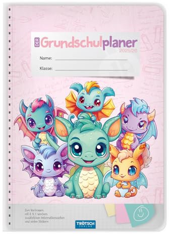 TRÖTSCH - Grundschulplaner So Sweet 25/26: Planer Schülerkalender Hausaufgabenheft Timer für die Grundschule