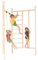 KletterDschungel Holz Sprossenwand Indoor Sportgerät Turnwandset