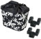 De Lux Blue Bird Fahrrad Lenkertasche Quick-Clip 20 Liter Lenkerkorb Floral + 2.Lenkerhalter