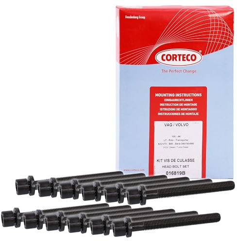 Corteco 016819B Cylinder Head Bolt Set