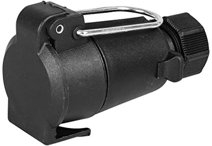 OROK - Prolongateur 7 Broches Femelle pour Prise remorque - 1 pièce - Plastique - Convient à Tous Types de véhicules - A Installer sur Le véhicule - Accessoires universels pour remorque