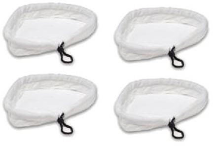 Deals2u365 Washable Microfibre Cloth Cleaning Pads for Hoover Steamjet SSNC1700 S2IN1300C S2IN1300A Steam Cleaner Mop (Pack of 4, White)