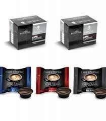 Café Borbone dégustation 300 gélules : 100 noire, 100 bleu, 100 Red compatibles à ma façon