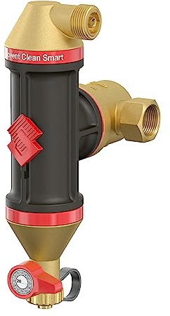 Flamcovent Clean Smart G3/4 F Luft- und Schlammabscheider mit Magnet für Heizungs- und Kühlungsanlagen - 30041