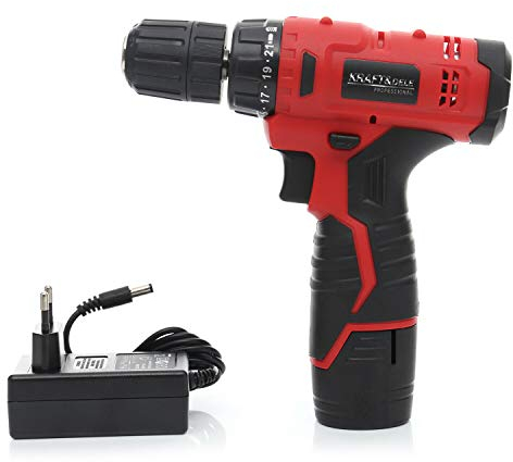 Akku Bohrschrauber Akkuschrauber Li-Lon 10,8V LED 1Gang Klein Handlich(KD1567)