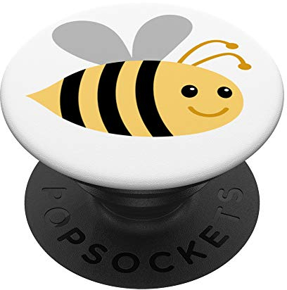 Cute Bee Illustration Honey kids gift cute bumblebee - PopSockets Ausziehbarer Sockel und Griff für Smartphones und Tablets