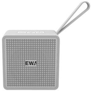 EWA A105 Bluetooth Portable Speaker- Travel Friendly Music on the Go (Silver)