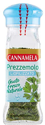 Cannamela - Liofilizzati, Prezzemolo, Confezione da 5g. Gusto Fresco Naturale. Ideale per salse, antipasti, primi piatti, carni e piatti a base di pesce.