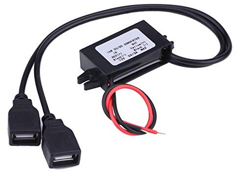 Módulo convertidor Adaptador de Cargador USB Dual Universal para Carga de teléfono de Motocicleta de Coche 3A DC 12V a DC 5V,Tecnología en vehículos/GPS y Seguridad