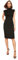 TRENDYOL Damen Schwarzes Steile Kragenkleid Business Casual Dress, Schwarz, 40 EU