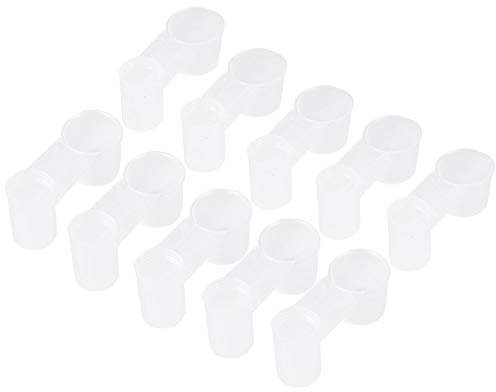 Atyhao Bebedero de Agua para pájaros, Botella de Agua de plástico