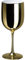 noTrash2003 4er Set Trinkkelch aus Kunststoff für Sekt, Wein und Champagner od. Longdrinks in versch. Farbkombinationen für Events und Feiern (Gold)