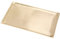 NKlaus Plato para Velas Rectangular 19x11cm latón Mate Bandeja Dorada decoración Moderna platillo 10535