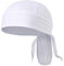 VIAUMBR Bandana Cap Unterm Radhelm Sommer Kopftücher Fahrrad Mütze Kopftuch Piraten Tücher Luftiger Stoff Für Schwimmen Joggen Laufen Wandern Berggehen Radfahren und Motorrad White