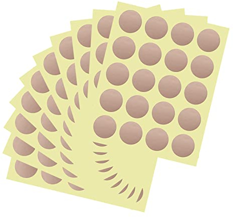 Wandtattoo Punkte Roségold,200 pcs Herausnehmbarer Dots Wandaufkleber Wandsticker Punkte Aufkleber Wanddeko,fur Babyzimmer Kinderzimmer Kindergarten Mädchen Schlafzimmer und Dekoration