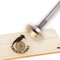 CREATPLANET Holz Leder Kuchen Brandeisen 3cm Brandeisen Stempel Benutzerdefiniertes Logo BBQ Heizstempel Mit Messingkopf Und Holzgriff Für Die Holzbearbeitung Handgefertigtes Design - Specht