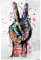 REINDERS Poster, Peace, Hobbyraum, Poster, Wanddeko, Room Decor, 150 gr. glänzend Bilderdruckpapier, Mehrfarbig, 91,5x61cm