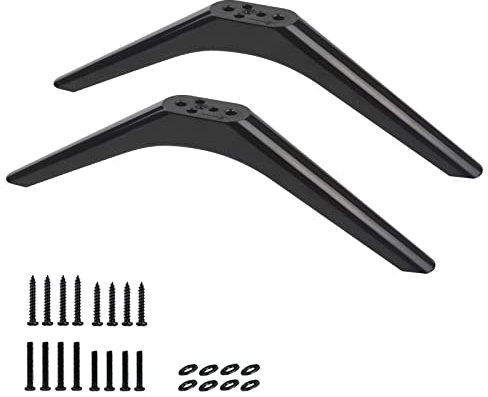 Yaotieci TV legs for TCL TV Stand legs, for Roku TV Stand Legs for TCL 32 inch 32S330 32S327 32S325 32S321 32S305 32S301 with Screws, Easy to Install