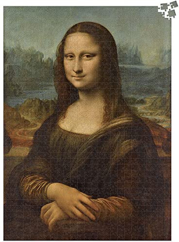 Vilac - Puzzle mit 1000 Teilen von La Joconde Le Louvre, 9500