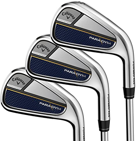 Callaway Golf 2023 Paradym Eisen Set (rechte Hand, Graphitschaft, Regular Flex, 5 Eisen - PW)