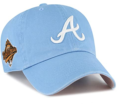 '47 Brand Strapback Cap - World Series Atlanta Braves Sky