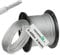 Renomo24 Drahtseil 2mm PVC Stahlseil 1x19 ummantelt verzinkt Seil Draht (25m)