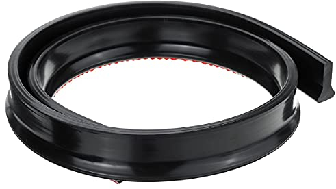 Tsadeer Soglia Doccia 2M Water Dam Striscia Autoadesiva per il Blocco 'Acqua Paraspruzzi per Doccia per Controsoffitto Della Vasca da Bagno Nero