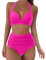 Pole Dance Outfit Badeanzug Damen Bikini Borat Anzug Tankini Damen mit Shorts badeanzung Bikini Damen high Waist Push up adventskalender one Piece Badanzug uv-Kleidung Damen Neoprenanzug Damen
