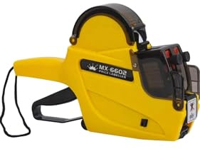 Cash and Credit Card Two-Line Price Gun – Retail Pricing Labeler with Dual Line Printing, Handheld Price Tag Gun for All Retail Stores -Compliant with New State Law for Card and Cash Pricing.