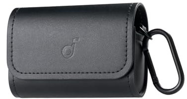 soundcore by Anker, Travel Case for AeroFit Series, FitIs All AeroFit Earbuds, Anti-Scratch, Portable, Magnetic Closure, Black