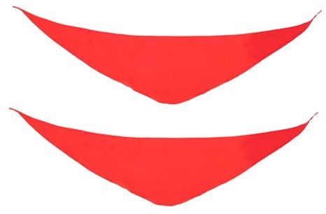 LIFKOME 2stücke Junge Mädchen Tanzrequisiten Rot Dreieckstuch Für Aufführungen Leichtes Halstuch Für Jungen Und Mädchen Für Kindergarten Und Tanzveranstaltungen